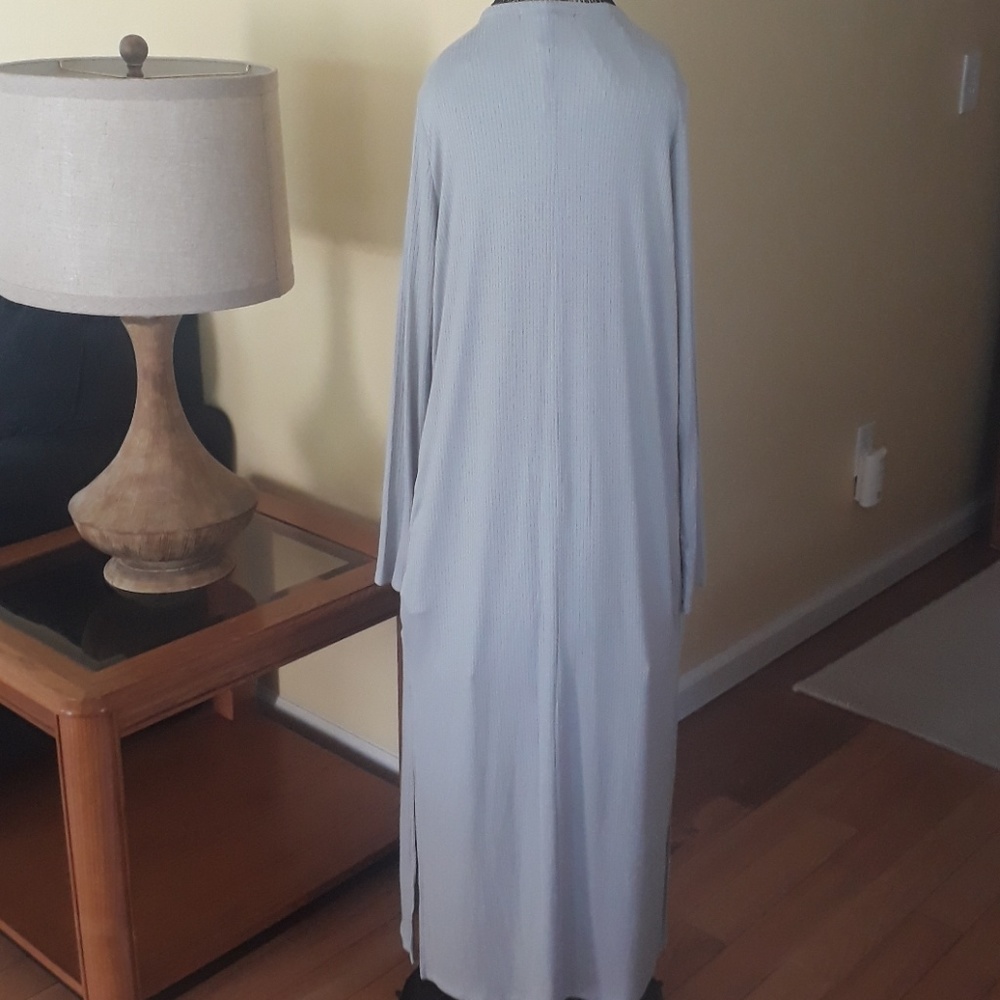 *SOLD* Forever 21 Longline Open Front Cardigan - Picture 4 of 8